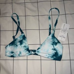 Dippin Daisy’s Aqua Tie Dye Top- Size XS